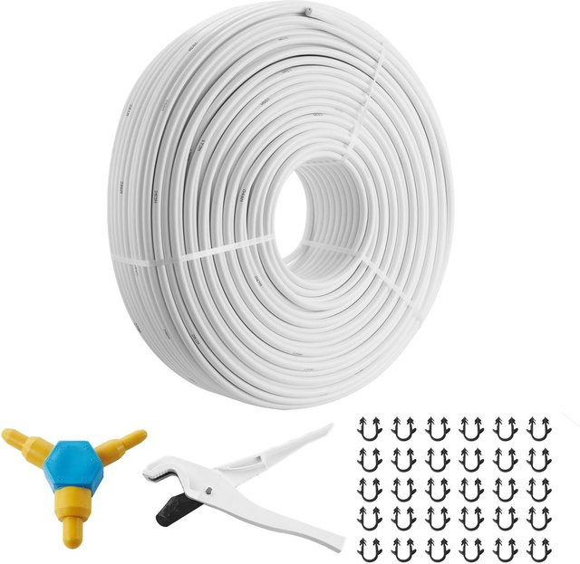 Buying Solutions MB PEX-AL-PEX Aluminium-Kunststoff-Verbundrohr mit Sauerstoffbarriere für Fußbodenheizung, Farbe: Weiß, Länge: 300 m, Durchmesser: 5/8'' - Bild 1