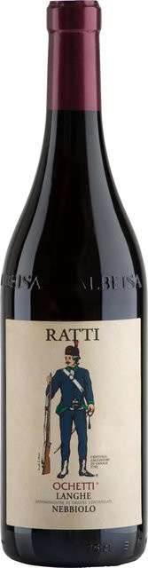 Renato Ratti Ochetti Nebbiolo Langhe DOC Rotwein 2022 trocken 0,75 l - Bild 1