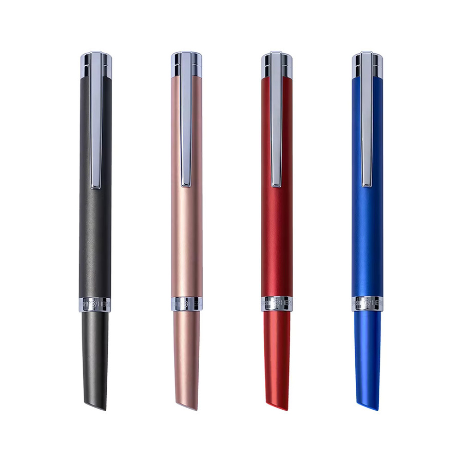 HERO 8203 Premium Füllfederhalter mit Edelstahl-Iridium-Spitze 0,5 mm in Grau - Bild 3