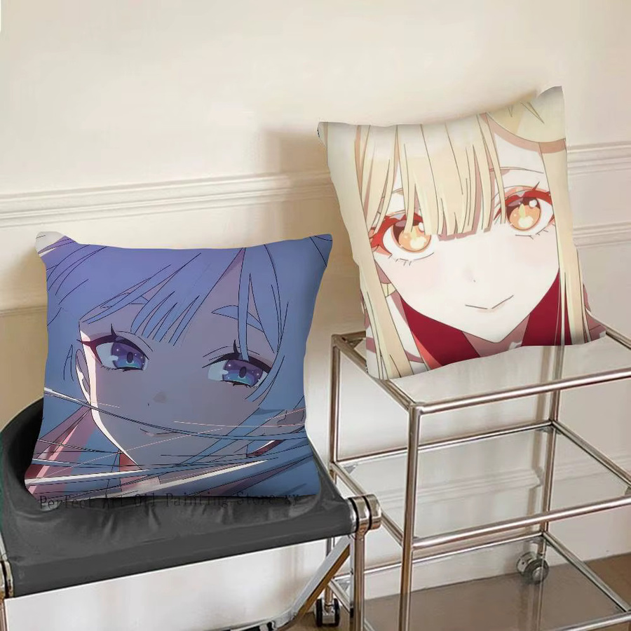 Quadratischer Kissenbezug Anime Cosmic Princess K-Kaguya von bilibili, Mehrfarbig, Breite: 40 cm, Höhe: 40 cm - Bild 2