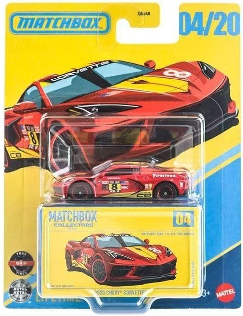 Matchbox Gbj48-F Serie, Porsche 911/356 Toyota Mr2 Dodge Challenger Chevy, Diecast Modellauto, 1:64, ab 14 Jahren - Bild 1
