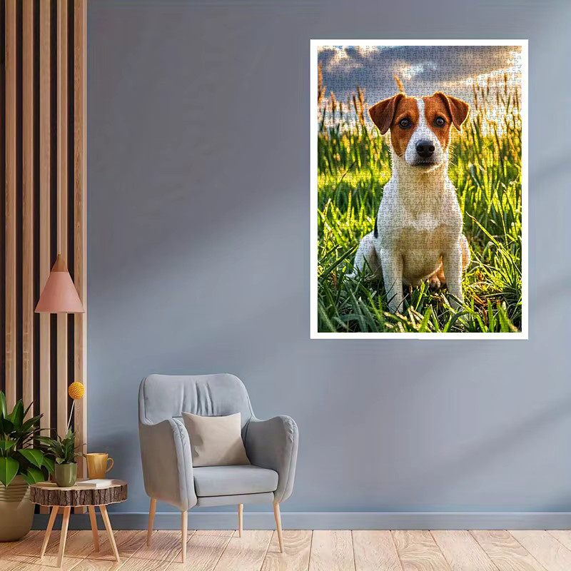 AZNM Jack-Russell-Terrier-Hund, Puzzle, 1.000 Teile - Bild 3