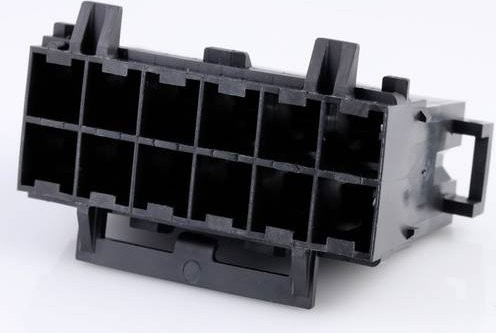 Molex Einbau-Stiftleiste Standard in Schwarz mit 12 Polen und einem Rastermaß von 10,00 mm - Bild 1