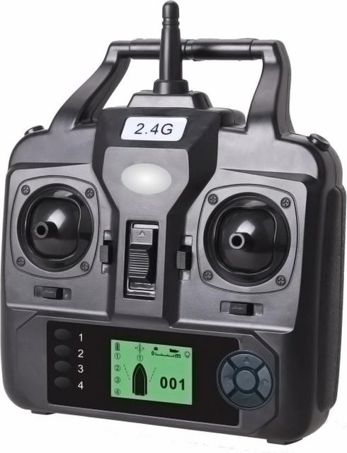 Wosawe Fernbedienung für GPS-Angelköderboot D18B D16B D18E D16E in Schwarz - Bild 1