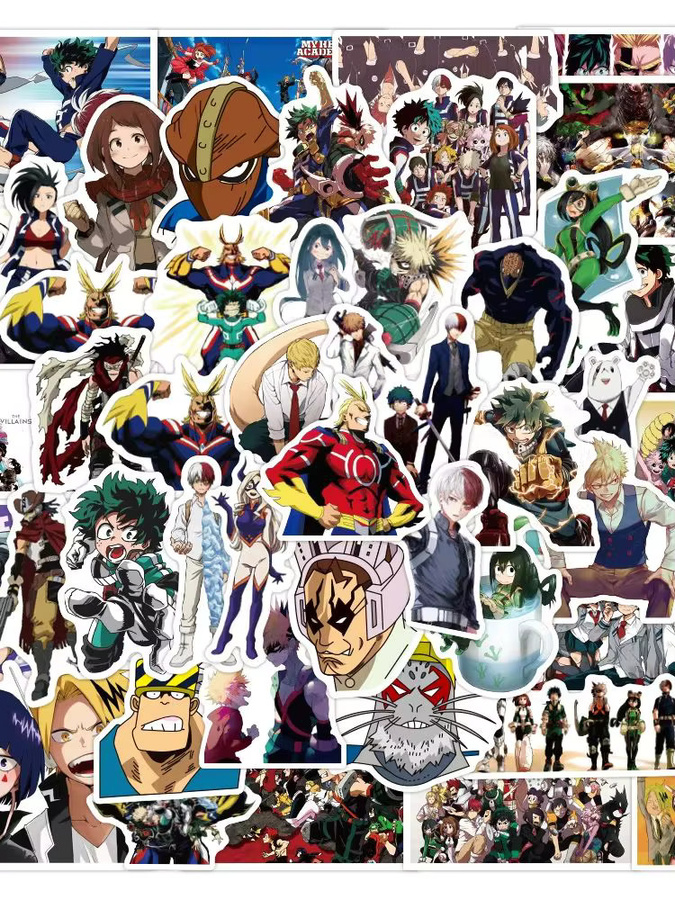 Bandai My Hero Academia Aufkleber, Bunt / Mehrfarbig - Bild 5