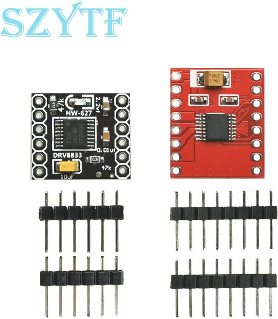 SZYTF Dual Motor Treiber TB6612FNG DRV8833 1A für Arduino Mikrocontroller in Schwarz - Bild 1