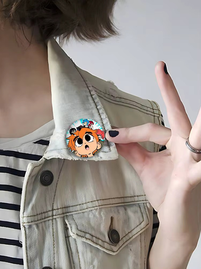 Scott Pilgrim Vs The World Abzeichen Pins - Bild 7