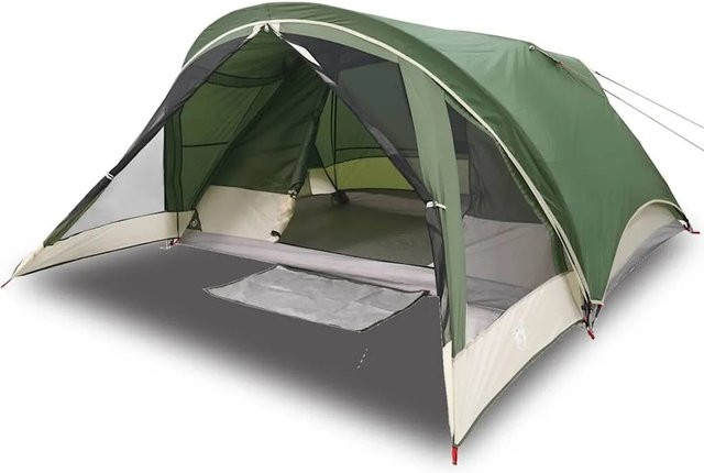 Furnicato Campingzelt Kabine für 4 Personen in Grün, B/T/H: 275 x 183 x 303 cm, H x B x T: 140 x 275 x 183 cm - Bild 1