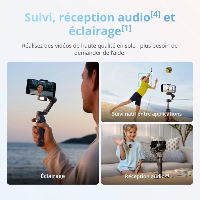 DJI Osmo Mobile 8 OM8 Smartphone Gimbal Stabilisator mit 3-Achsen-Stabilisierung - Bild 3