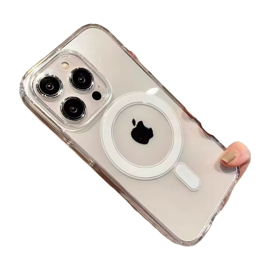 SZMUGUA MagSafe Magnetische Hülle für iPhone 11 bis iPhone 17 Air Pro Max Plus Transparent Stoßfest mit Wireless Charging Unterstützung - Bild 5