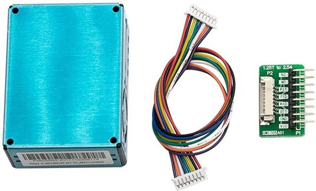 ABJA PMS5003 digitaler Partikelkonzentrationssensor für PM2.5 und PM10 mit G5-Schaltplatinenkabel - Bild 1