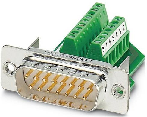 Phoenix Contact Kontakteinsatz VS-15-ST-DSUB/16-MPT-0,5 1688078, 15 Polzahl, 10 Stück, Multicolor - Bild 1