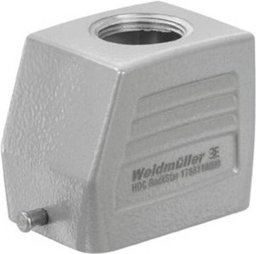 Weidmüller Steckergehäuse HDC 06B TOLU 1PG13G in Silber aus Edelstahl - Bild 1