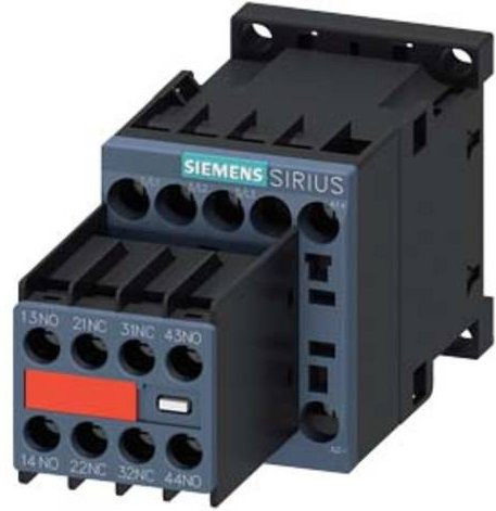 Siemens Schütz 3RT2015-1BB44-3MA0 mit 3 Schließern, grau, 690 V/AC - Bild 1