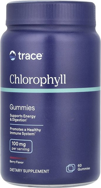 Trace Minerals ® Chlorophyll-Gummibärchen Beere vegan 60 Stück - Bild 1