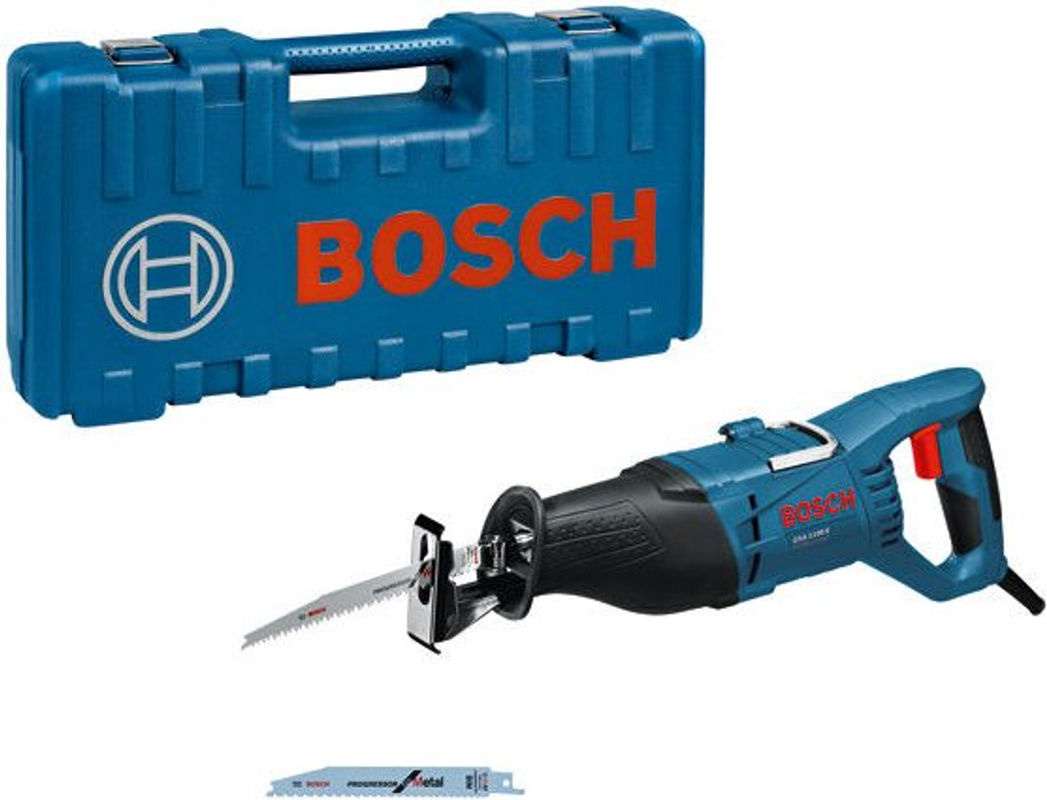 Bosch Säbelsäge GSA 1100 E mit Sägeblättern für Metall S 123 XF und Holz S 2345 X - Bild 2