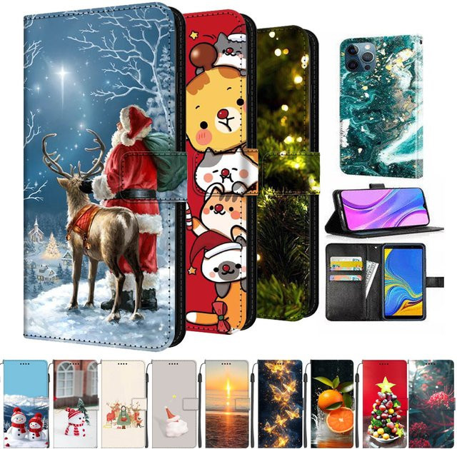 Schneeflocke Leder Flip-Cover Brieftasche für OnePlus Nord CE5 ACE 5 Pro und OnePlus Nord 5 5G in Multicolour - Bild 1