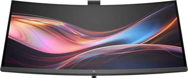 HP Serie 7 Pro 734pm Konferenzmonitor 34 Zoll WQHD IPS LCD in Schwarz und Silber - Bild 2