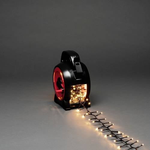 Konstsmide Lichterkette für Außen mit 300 LED in Warmweiß, netzbetrieben, Länge: 6,58 m - Bild 1