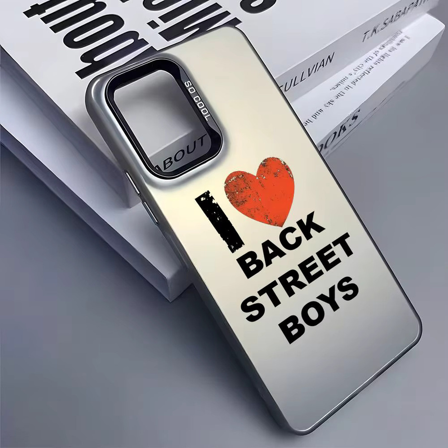 B-Backstreet B-Boys BSB Silikon Handyhülle für Samsung Galaxy S25 Edge S24 S23 S22 S21 S20 Ultra in Silber - Bild 4