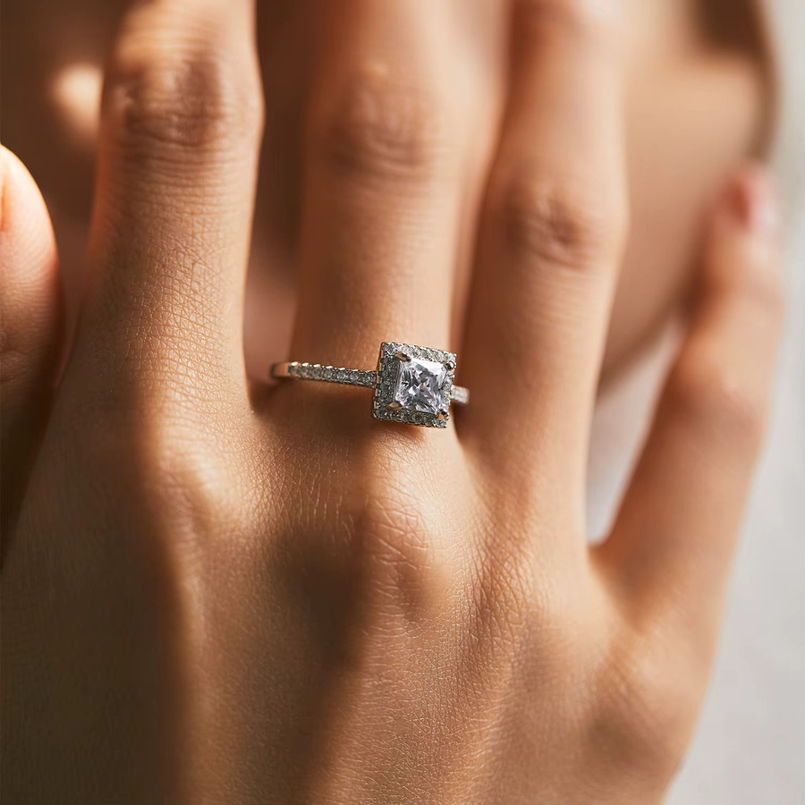 MODIAN Ring 925 Silber, Zirkonia, Damen - Bild 2