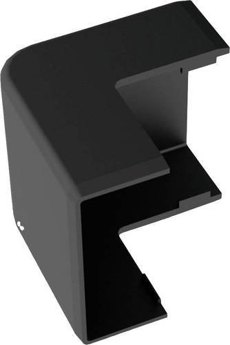 KOPOS Kabelkanal Außeneck Schwarz B: 40 mm, H: 20 mm - Bild 1