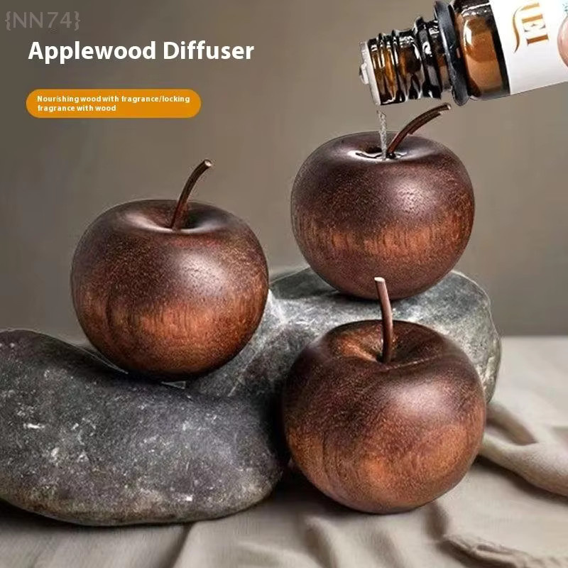 JETTING Minimalistischer Holzdiffusor für Aromatherapie in Braun mit Tealight-Funktion - Bild 2