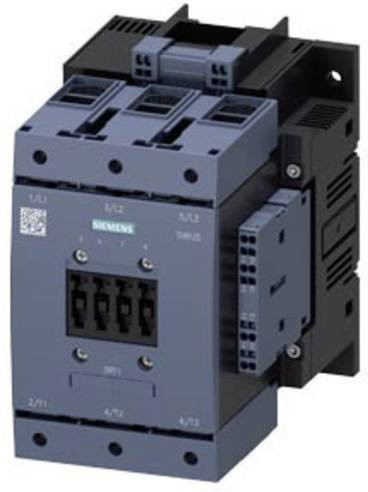 Siemens Leistungsschütz 3RT1054-3AM36 in Grau mit 3 Schließern für 1000 V/AC - Bild 1