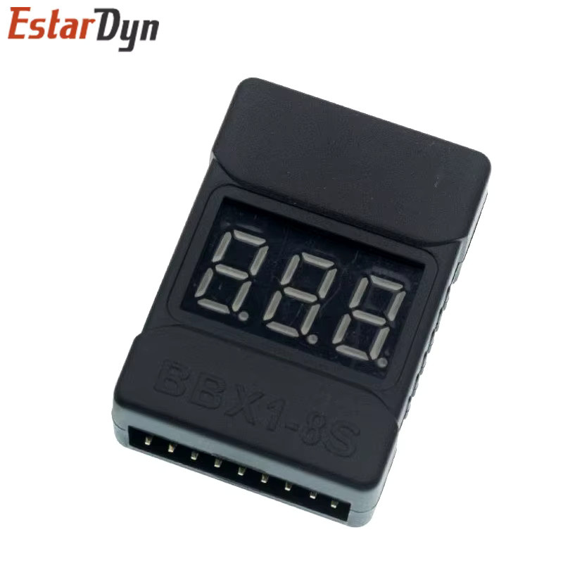 Estardyn 2in1 Lipo Batteriespannungsprüfer mit Niederspannungs-Summeralarm und Dual-Lautsprecher für Lipo und Li-Ion - Bild 3