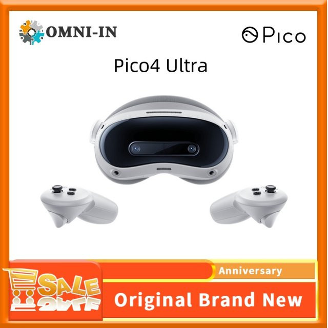 PICO 4 Ultra All-in-One Mixed-Reality VR Headset in Weiß - Bild 1