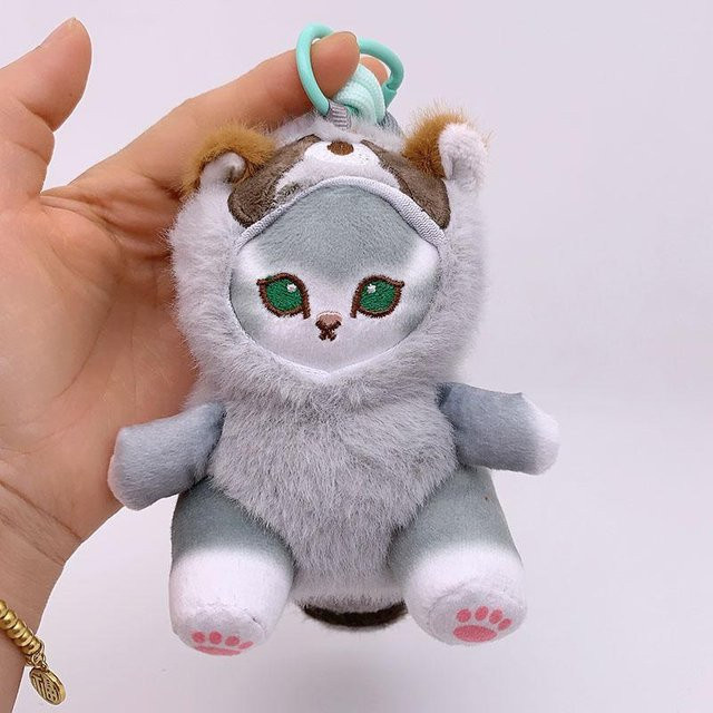 Mofusand Katze Hai Katze Cosplay, Plüsch Anhänger, 13cm, ab 14 Jahre - Bild 1