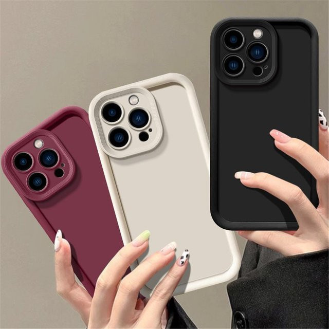 Xiaomi Handyhülle aus weichem Silikon in Matt-Optik für Redmi Note 13 12 11 10 9 8 Pro Plus 10S 11S 12S 9S 5G - Bild 1