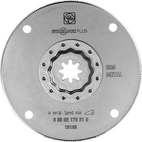 Fein StarLockPlus HSS-Bimetall Kreissägeblatt rund für Metall, Kunststoff und Holz, Farbe: Silber, Durchmesser: 100 mm - Bild 1