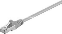 goobay Patchkabel CAT.5e F/UTP Ethernet/LAN in Grau - Bild 1