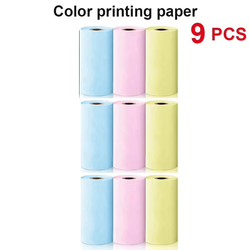 PeriPage Selbstklebendes Kamera-Thermopapier für Mini-Drucker, 57 mm Rollen, Fotopapier für Kinder - Bild 1