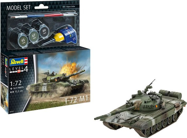 Revell Model Set T-72 M1, Fahrzeuge, 1:72 - Bild 1