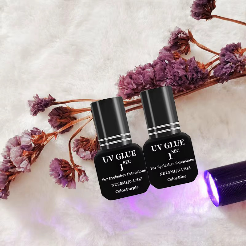 XINYILEJIA Purple UV Glue, 3 Flaschen, Unisex - Bild 2