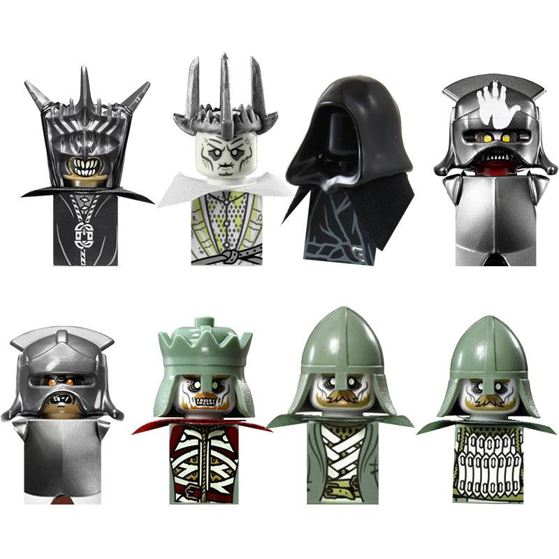 LOTR Mittelalterliche Zwergen-Ork-Zauberer Figuren Zubehör Modell Bausteine - Bild 1