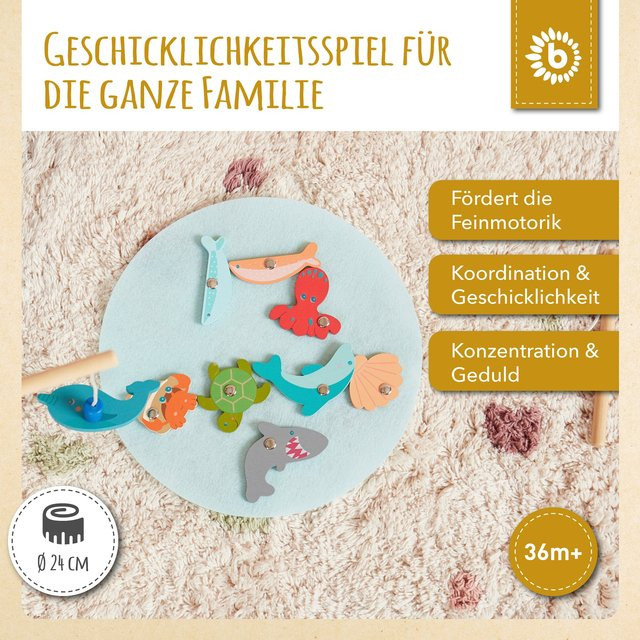 Bieco Magnet Spiel Fische Angeln ab 12 Monate - Bild 1