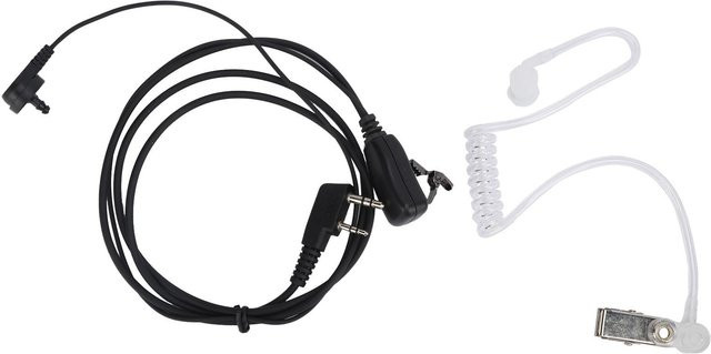 Baofeng Walkie-Talkie Ohrhörer mit Geräuschunterdrückung und Luftkanal-Ohrstöpseln in Schwarz für UV5R - Bild 1