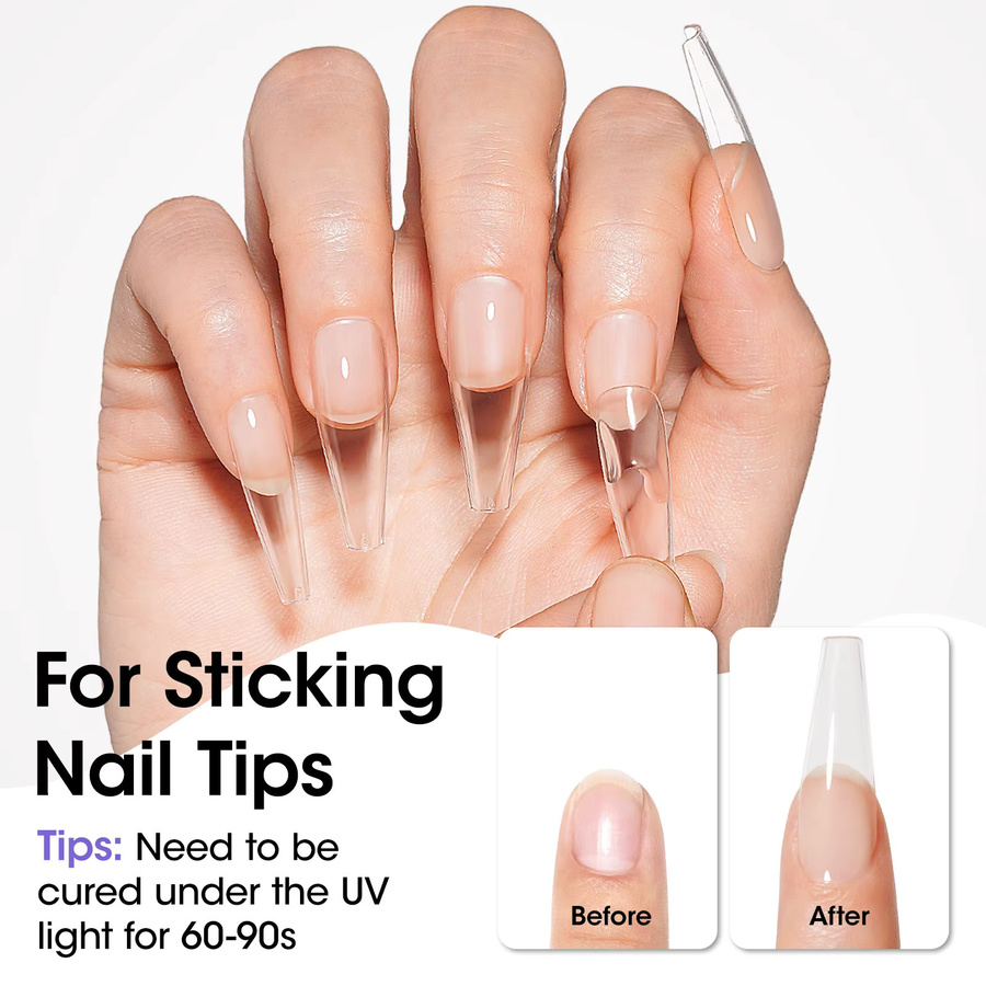 GELLEN Gel-Nagelkleber, 100 ml, UV-Licht aushärtend - Bild 2