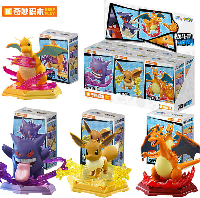 Pokemon Action Figure Pikachu Charizard Gengar Dragonite, beweglich - Bild 1