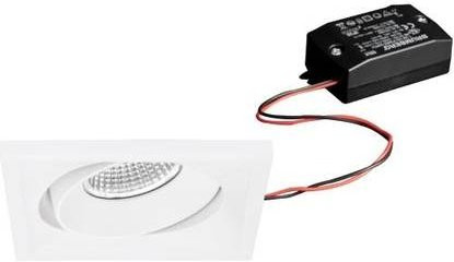 Brumberg LED Einbau- und Aufbaustrahler in Weiß mit 7W und warmweißem Licht - Bild 1