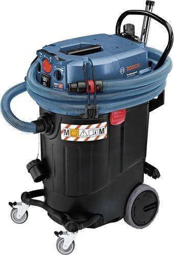 Bosch Professional GAS 55 M AFC Nass-/Trockensauger mit automatischer Filterreinigung, 1380W, Blau, 55 l - Bild 1