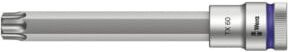 Wera Zyklop Bitnuss 8767 C HF TX mit 1/2 Zoll Antrieb und Haltefunktion, Farbe Silber, TX 60 x 140 mm - Bild 1