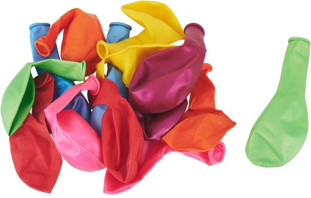 Rayher Metallic Ballons aus Latex in Multicolor für Hochzeit, Geburtstag oder Jubiläum, 30 Stück - Bild 1