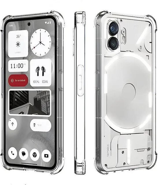 Stoßfeste transparente TPU-Handyhülle für Nothing Phone 2 - Bild 1