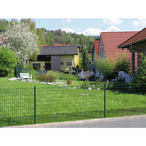Gust. Alberts GmbH & Co. KG Maschendrahtzaun Fix-Clip Pro zum Einbetonieren, Farbe: Grün, Breite: 1000 cm - Bild 2