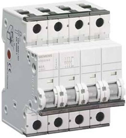 Siemens Schalter Grau 4polig 63A 4 Schließer 400 V/AC 5TE25140 - Bild 1