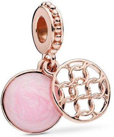 Panjia Anhängerperlen mit Schleife, 925 Silber, Roségold, Damen - Bild 1